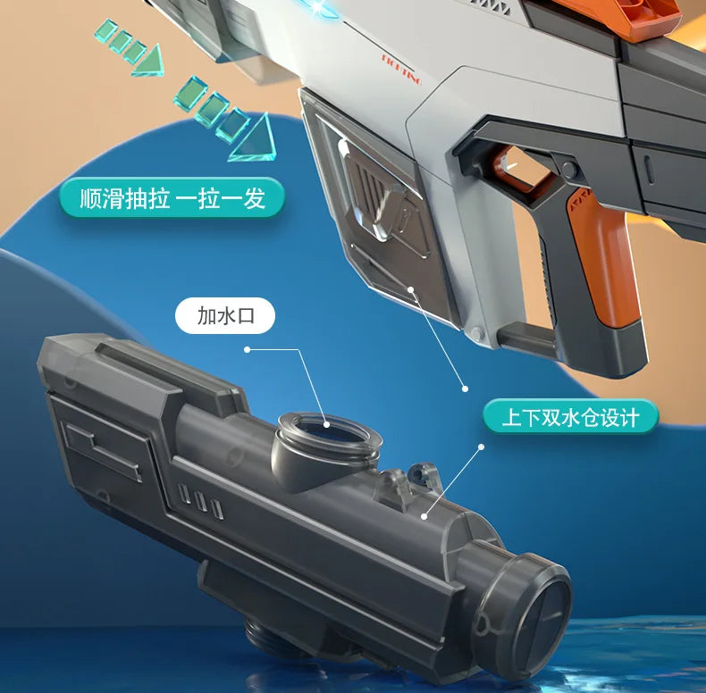 Electric Water Gun Fully Fully Automatic Repeater Water Gun