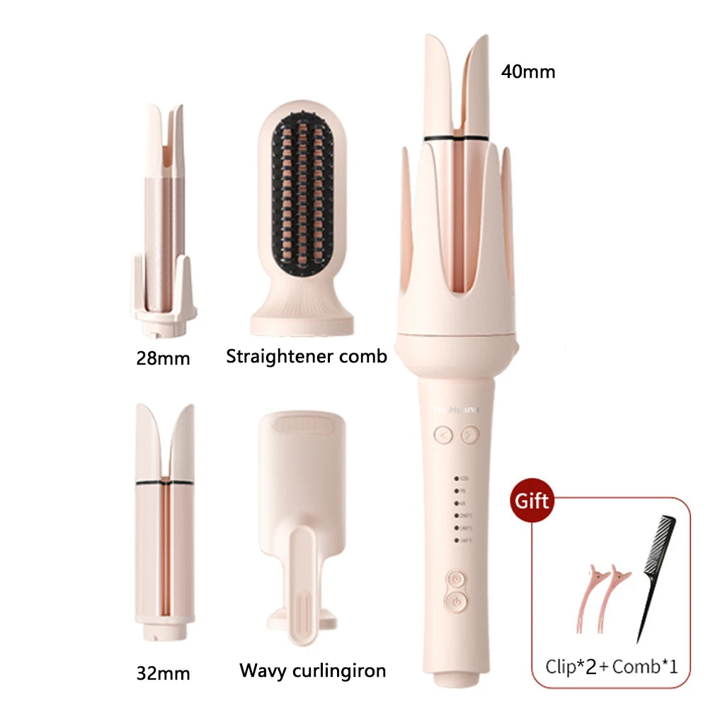 Auto Rotating Ceramic Hair Roller Professional Curling Iron