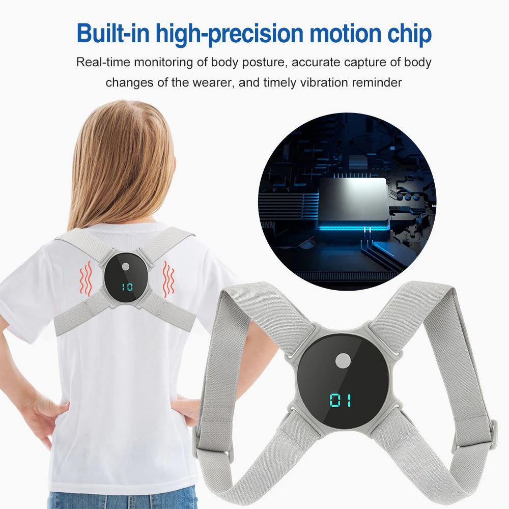 Smart LCD Display Back Correction Belt