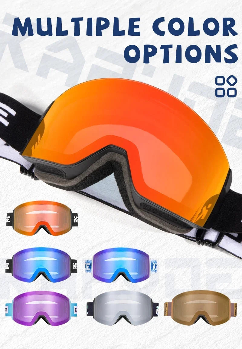 Kapvoe Photochromic Ski Goggles
