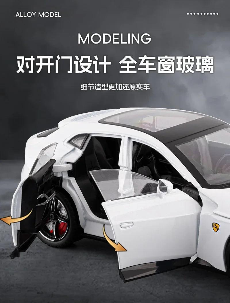 1: 22 pull FVU simulation alloy sports car model