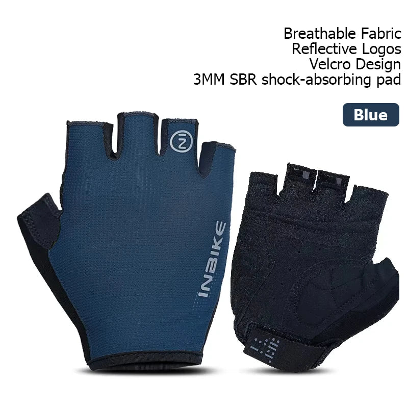 INBIKE Half Finger Cycling Gloves Summer Bicycle Gloves