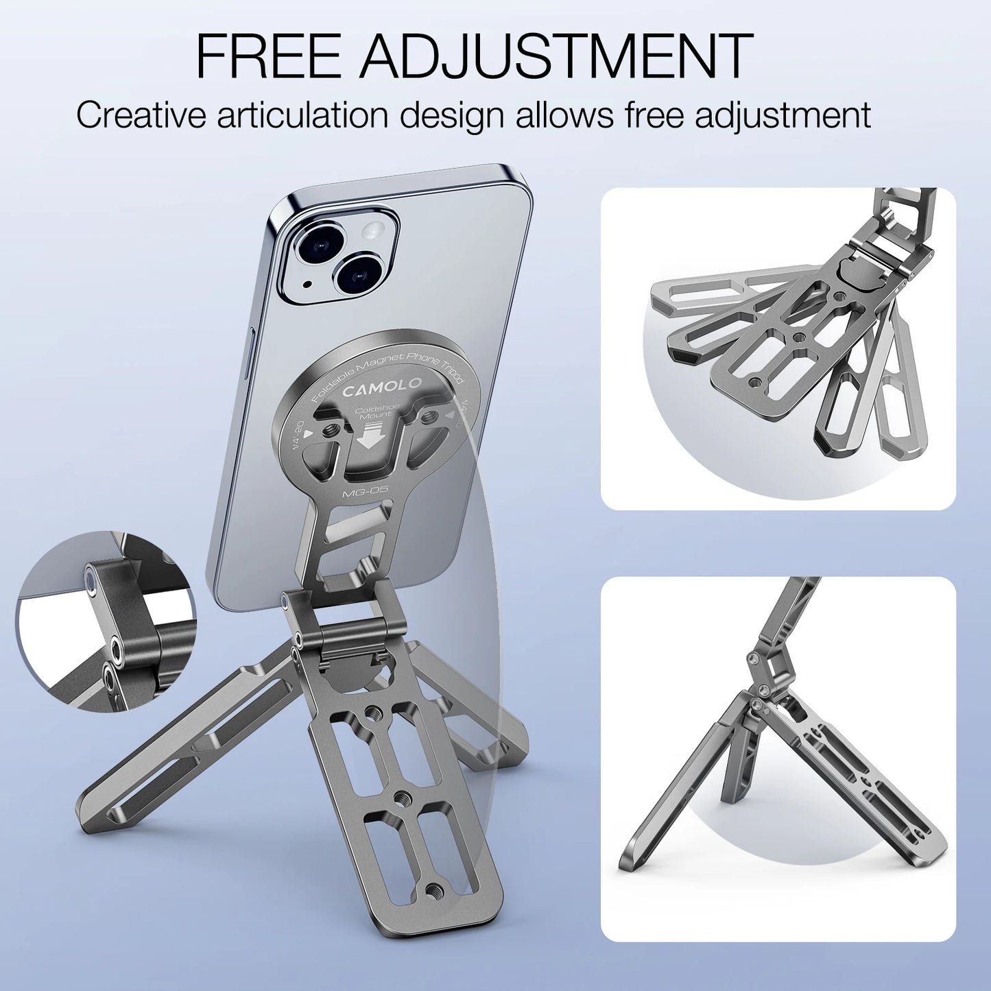 Magnetic Phone Holder Magsafe Tripod