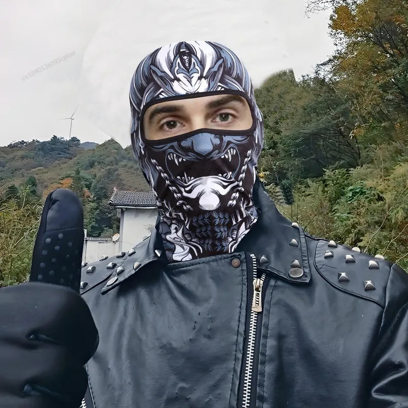 Tactical Balaclava Skull Full Face Cover Hat Motorcycle Mask