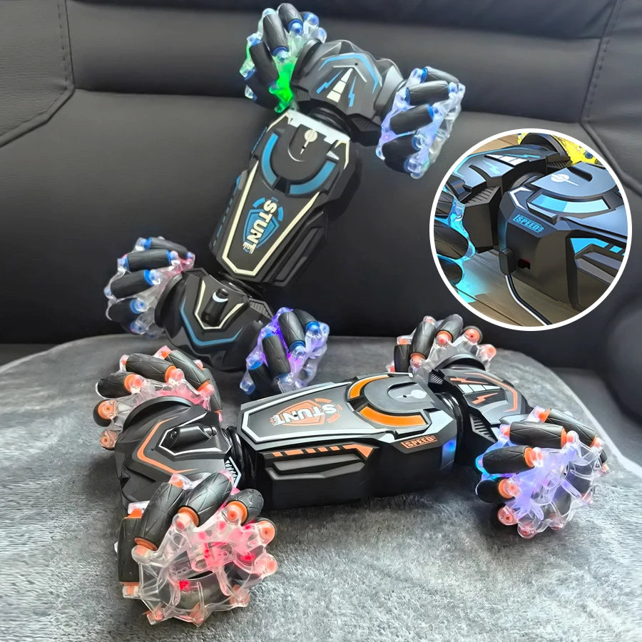 4WD RC stunt car rotation drift 2.4G wireless remote control car