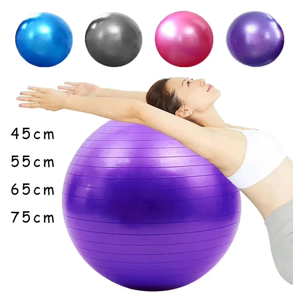 Yoga Ball Pilates Exercise Gymnastic Fitness Ball