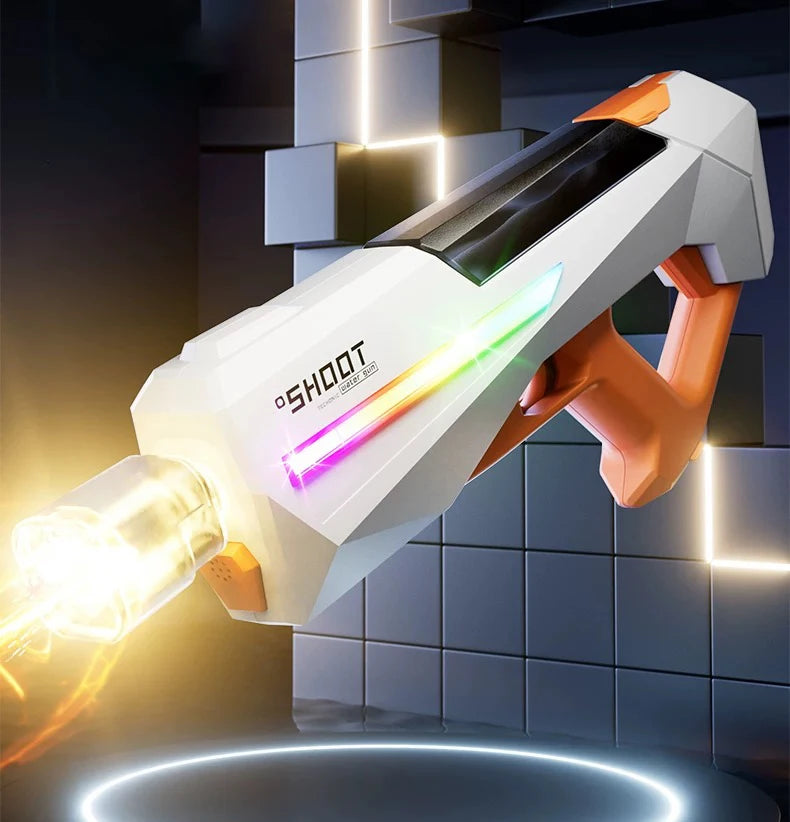 Cool Lights Electric Continuous Fire Water Gun