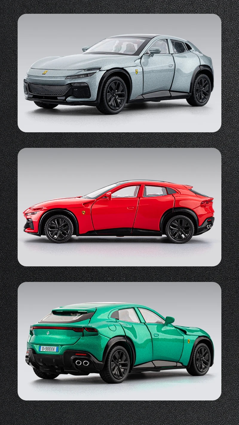 1:32 Purosangues FUV SUV Alloy Sports Car Model