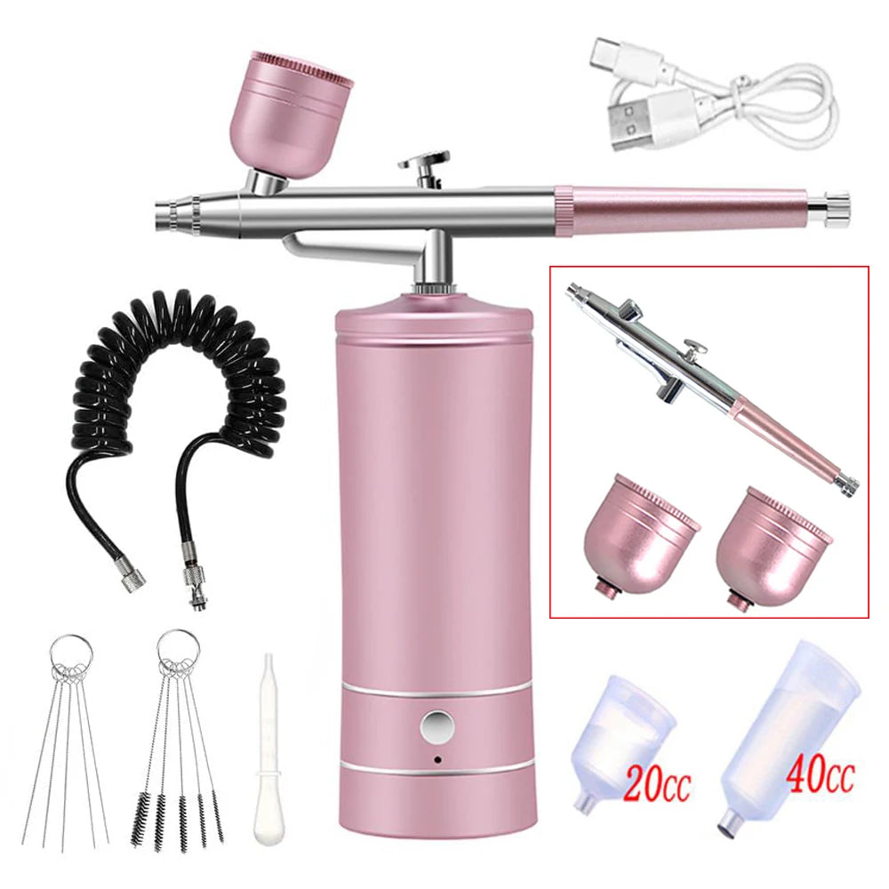 Airbrush Nail With Compressor Portable Air Brush