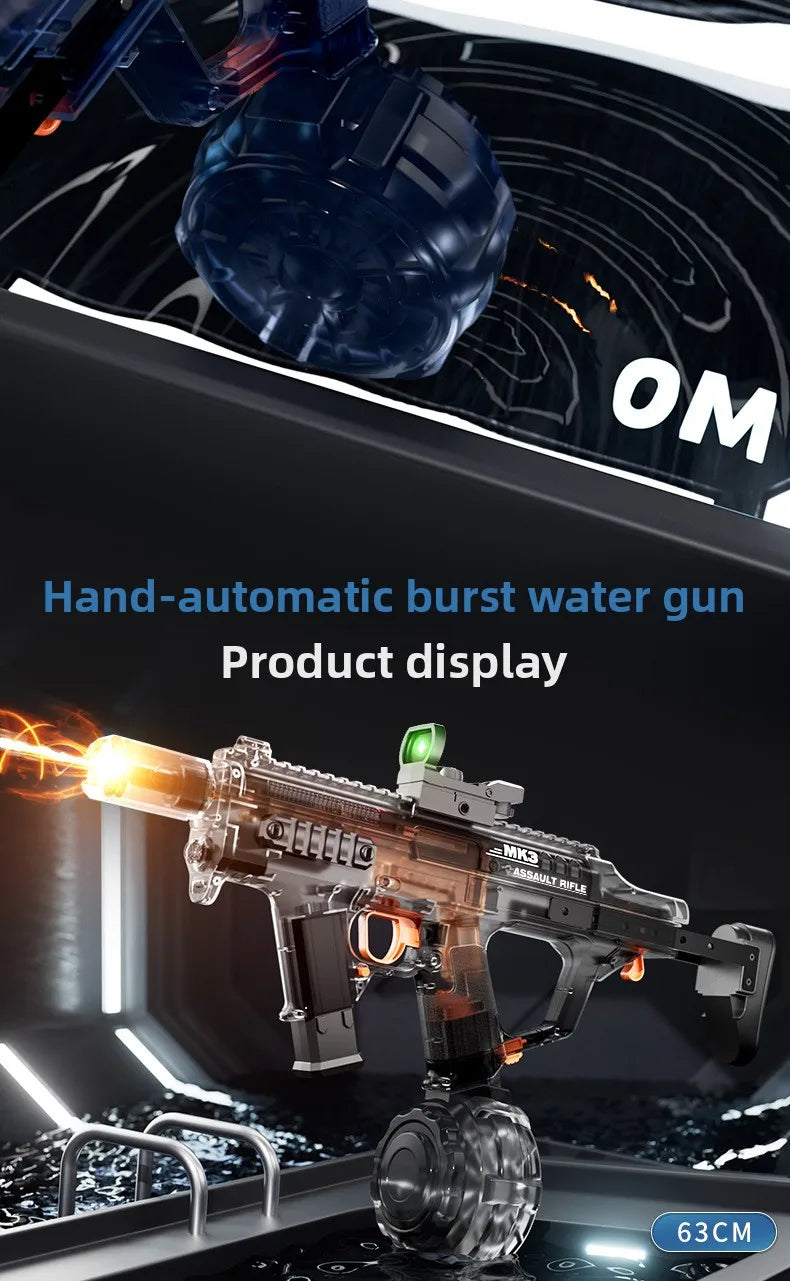 MK3 Simulation Shooting Flames Electric Water Gun