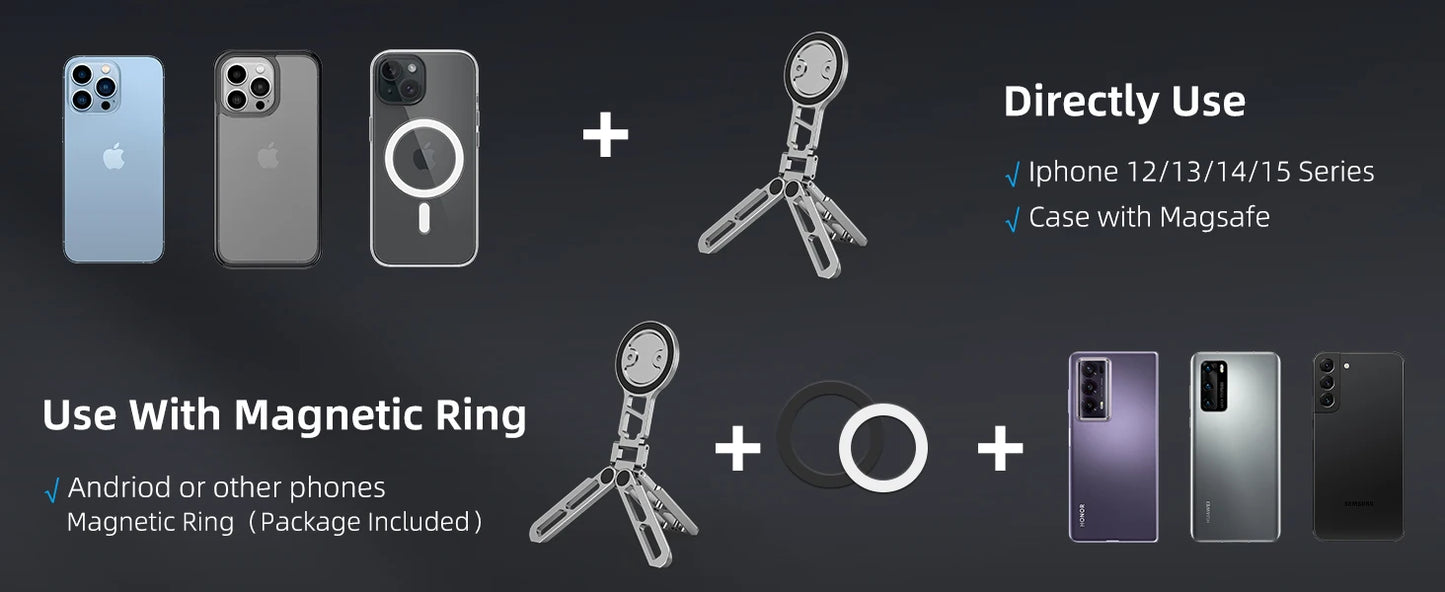 Magnetic Phone Holder Magsafe Tripod