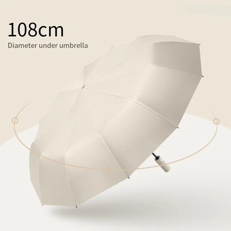 Xiaomi 24 Bone solid color automatic Umbrella