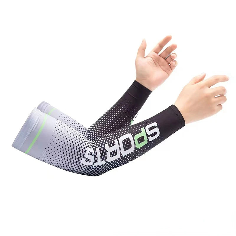 1 pair Cool Cycling Sport Cooling Arm Sleeves
