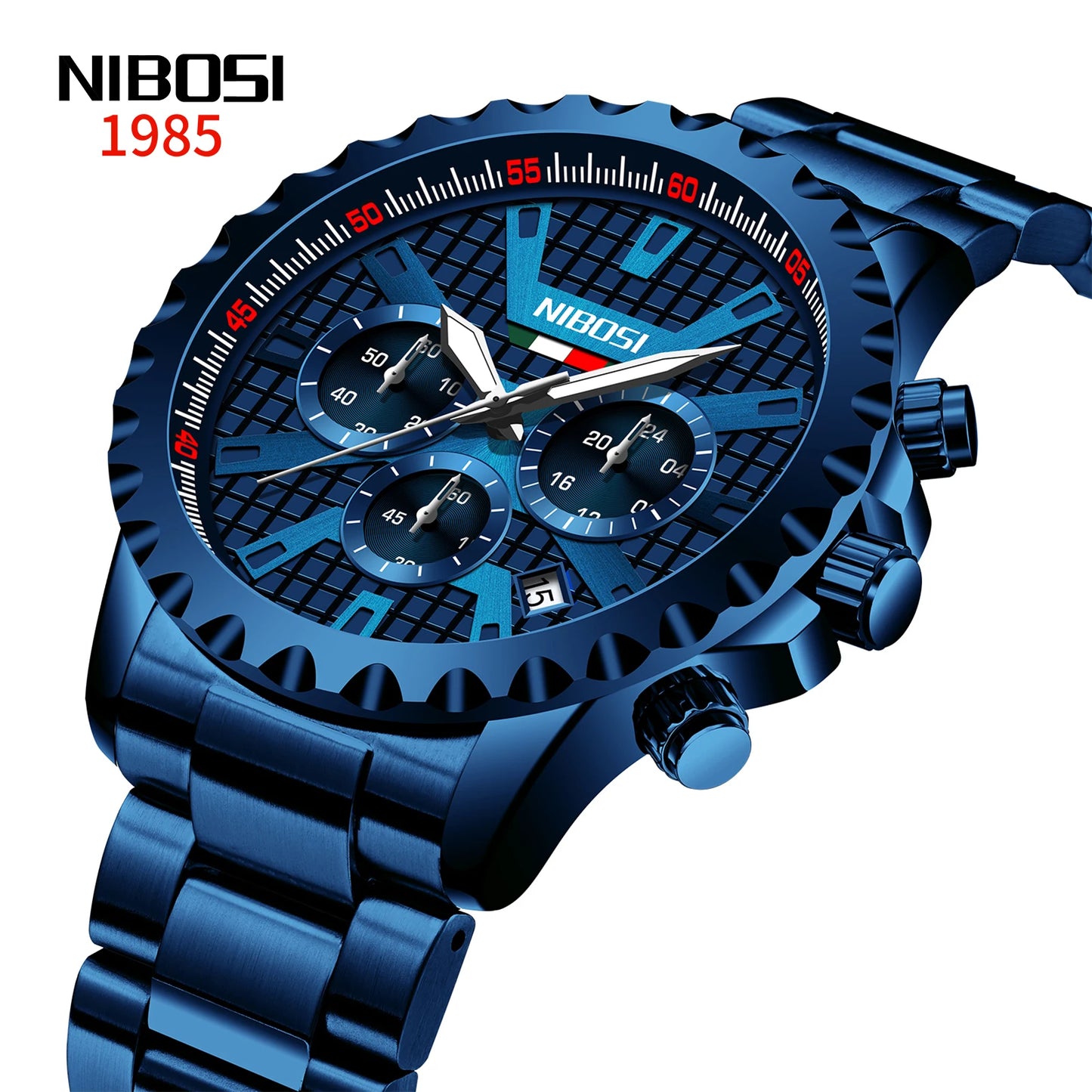 Men Watches Stainless Steel Top Luxury Fashion Business Wristwatch Waterproof Luminous Quartz Watches