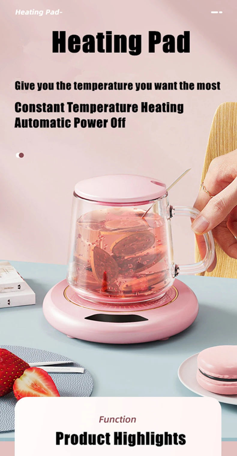 1PC Thermostatic Heating Coaster