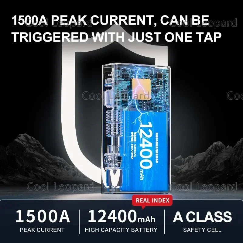 New Car Jump Starter Air Pump Power Bank