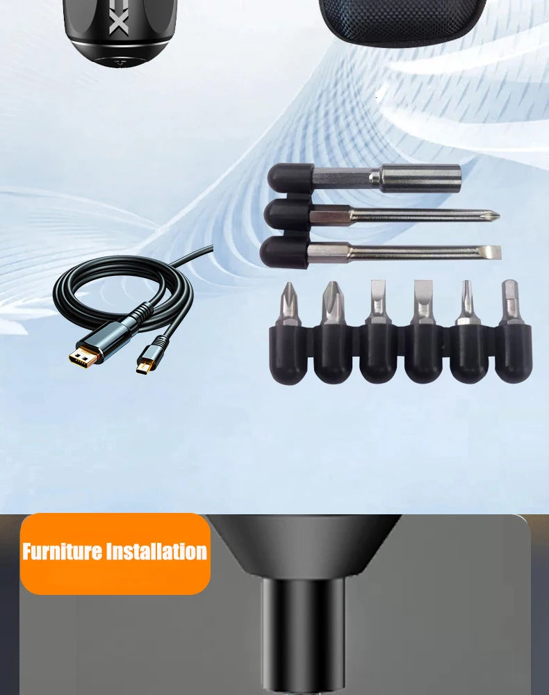 AhuHardware Electric Screwdriver Set