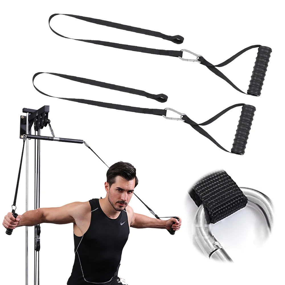 Tricep Rope Straight Bar Cable Machine Lat