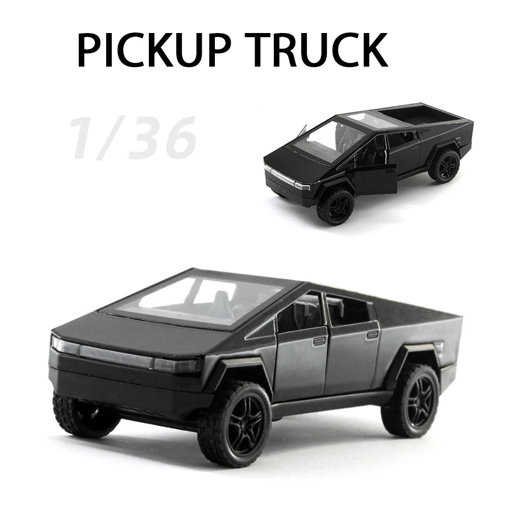 1:36 Collection Truck Alloy Simulation Toy Car Metal Model