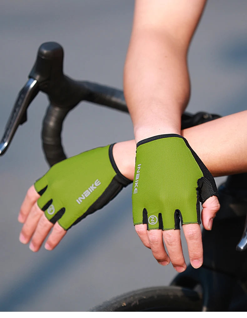 INBIKE Half Finger Cycling Gloves Summer Bicycle Gloves