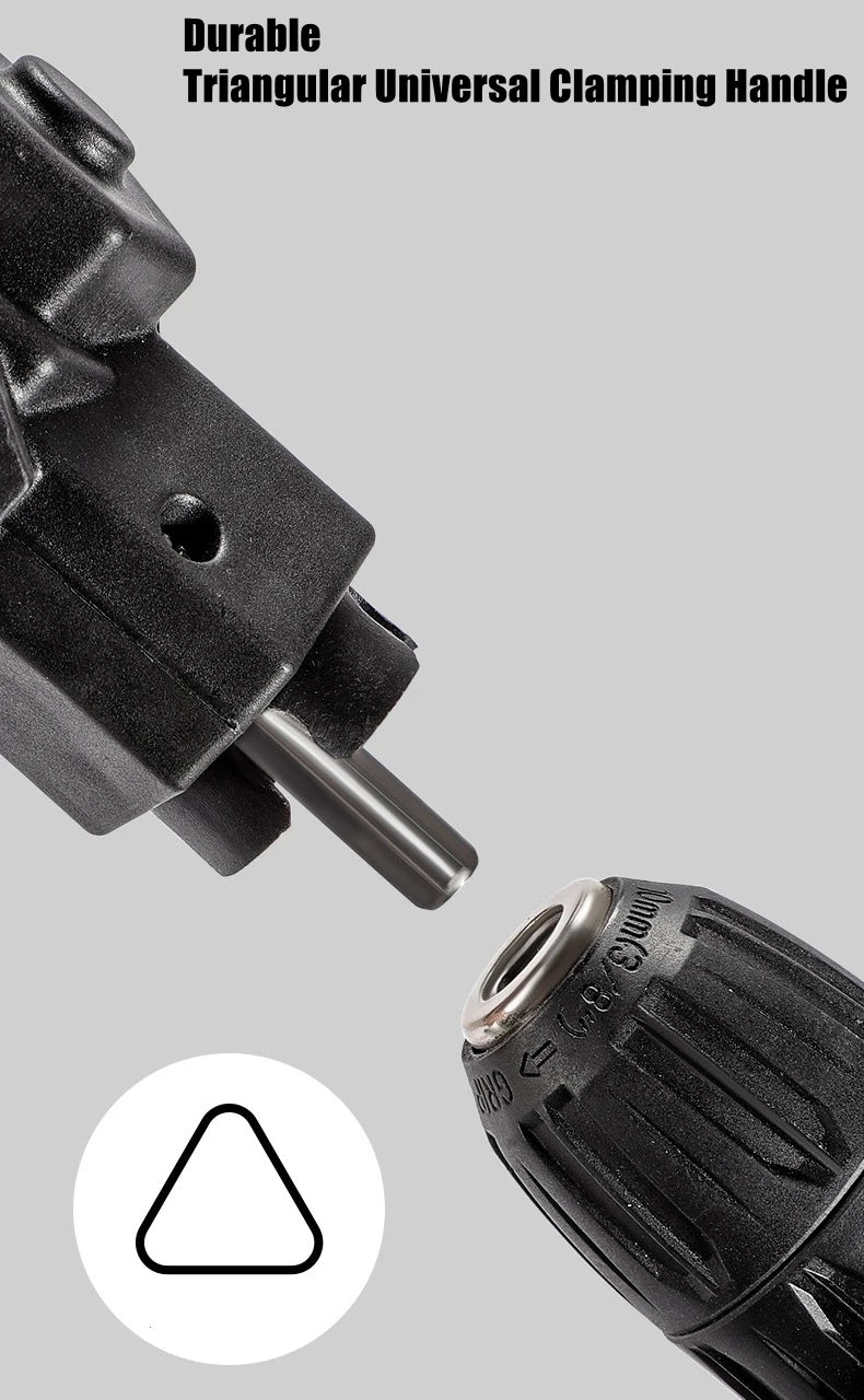 90° Three Jaw Chuck Corner Impact Drill