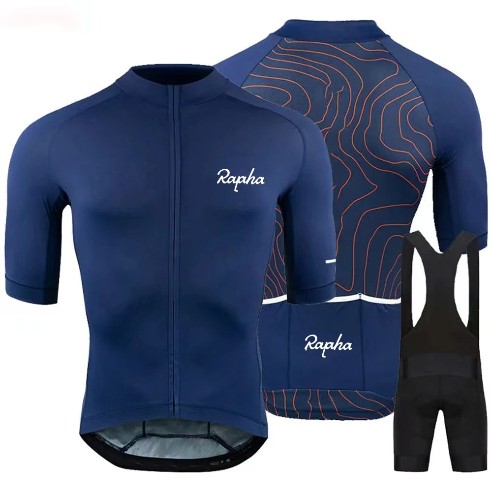 2023 New Summer Men's Short Sleeve Cycling Shorts