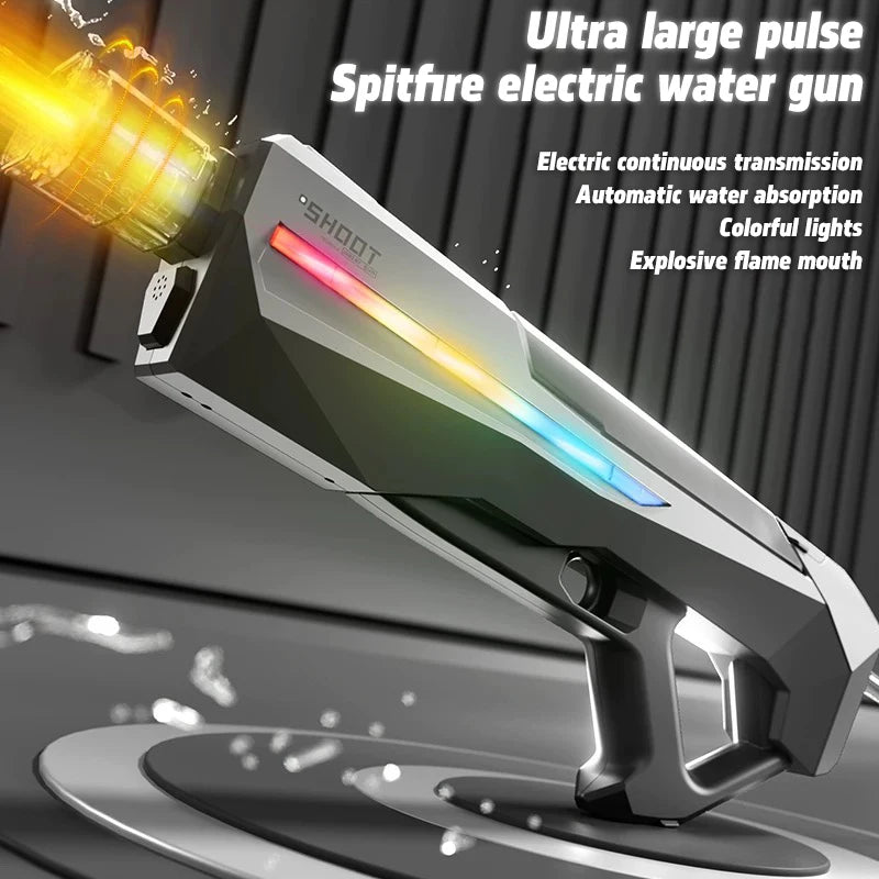 Cool Lights Electric Continuous Fire Water Gun