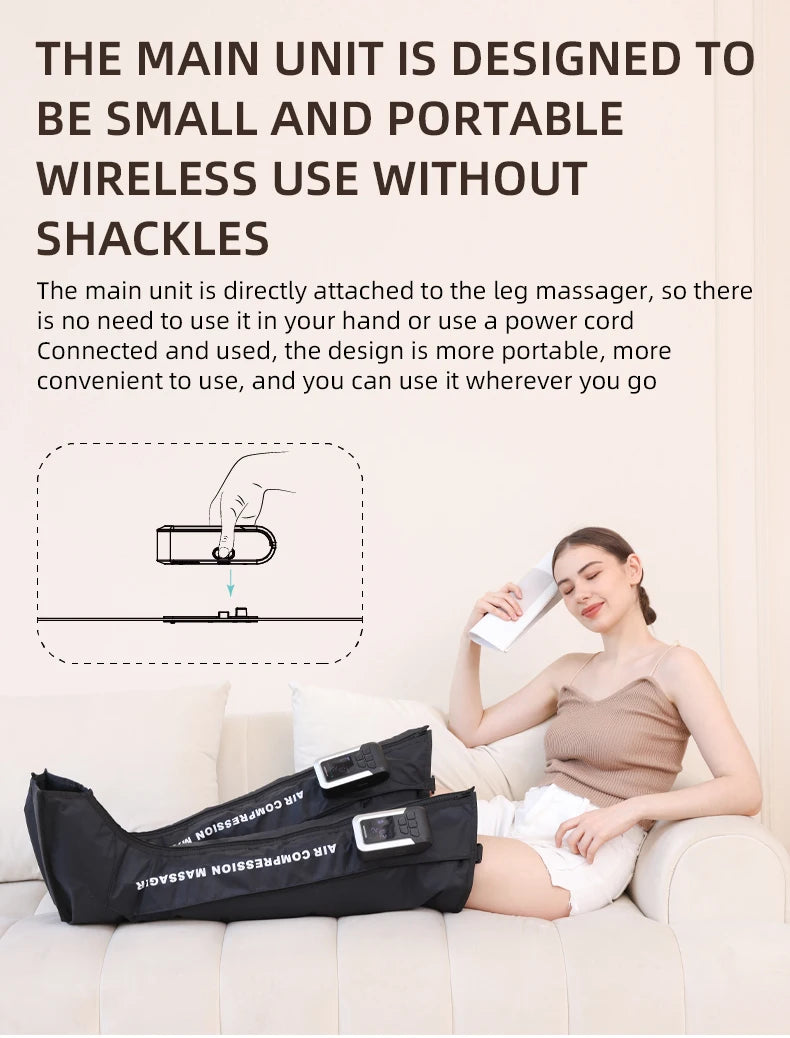 Professional air compression Leg Massager CF100