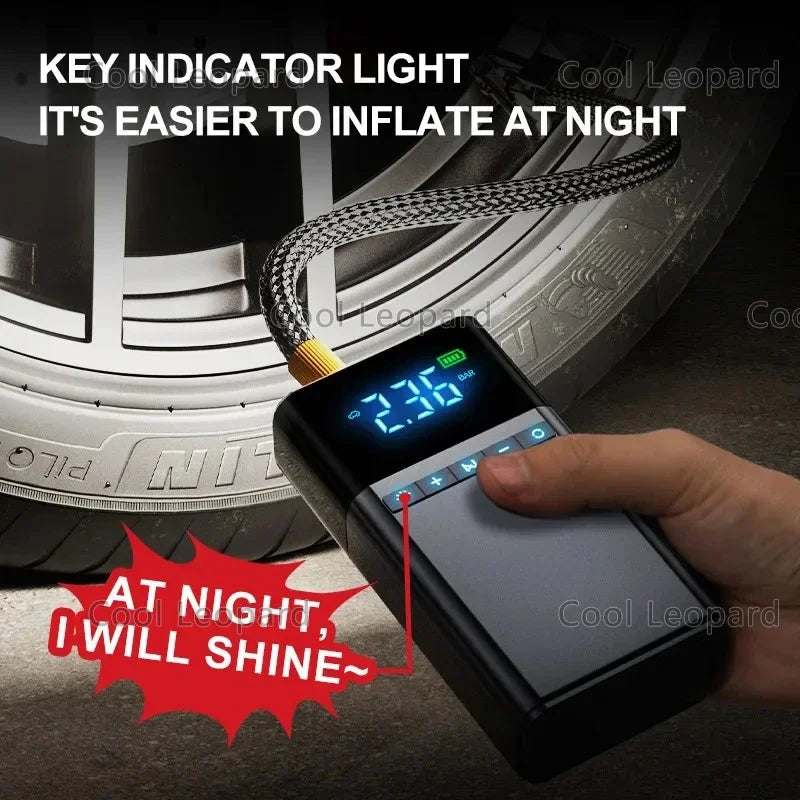 New Car Jump Starter Air Pump Power Bank