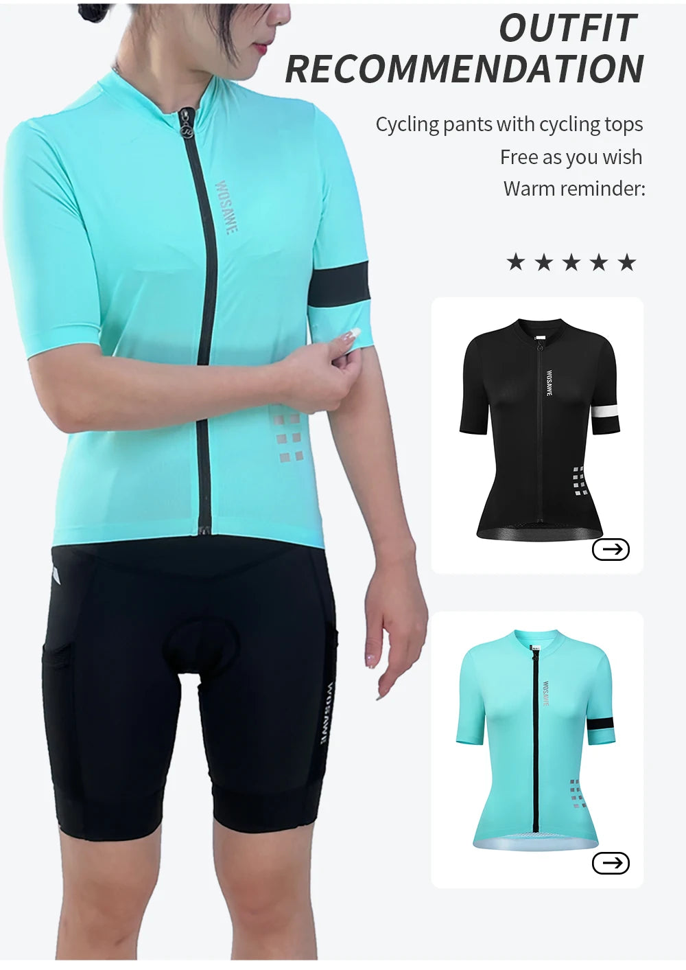 WOSAWE Women's Cycling Pants