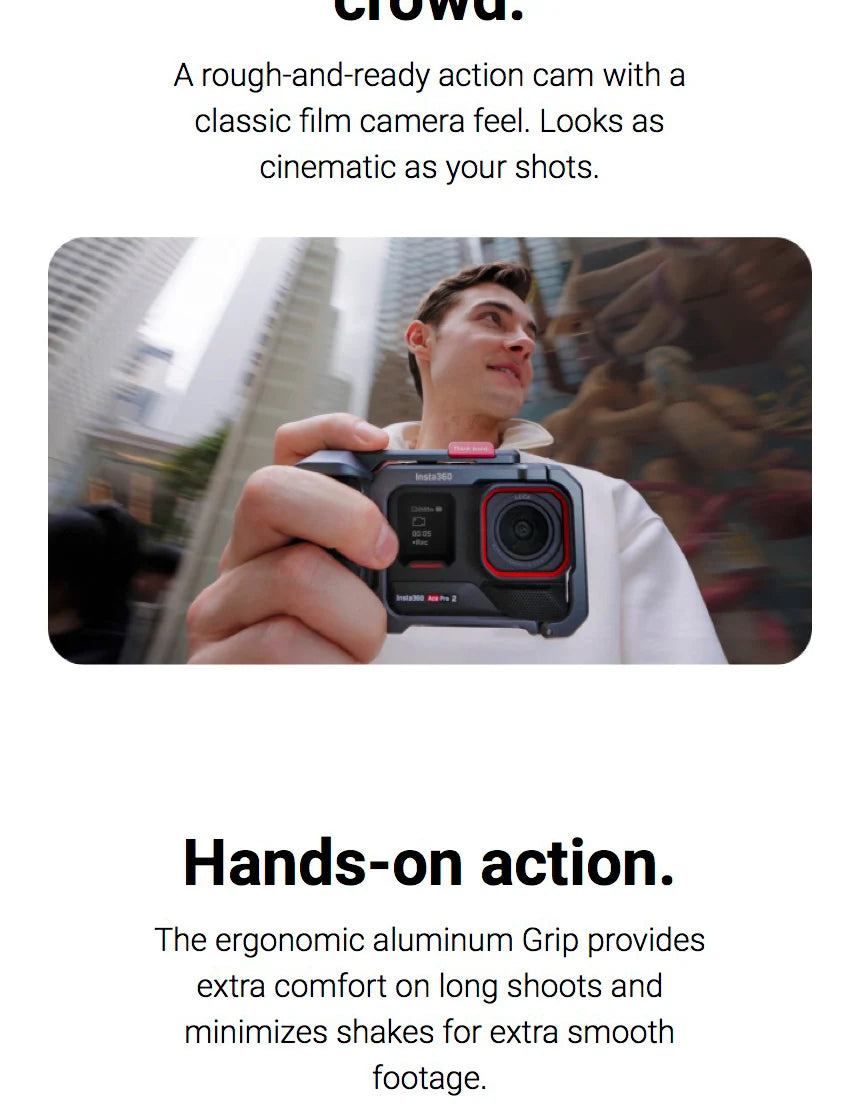 Insta360 Ace Pro 2 / Insta360 Ace Pro Xplorer Grip Kit Camera