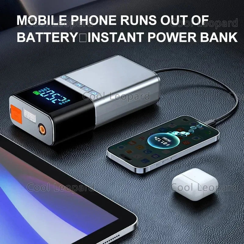 New Car Jump Starter Air Pump Power Bank