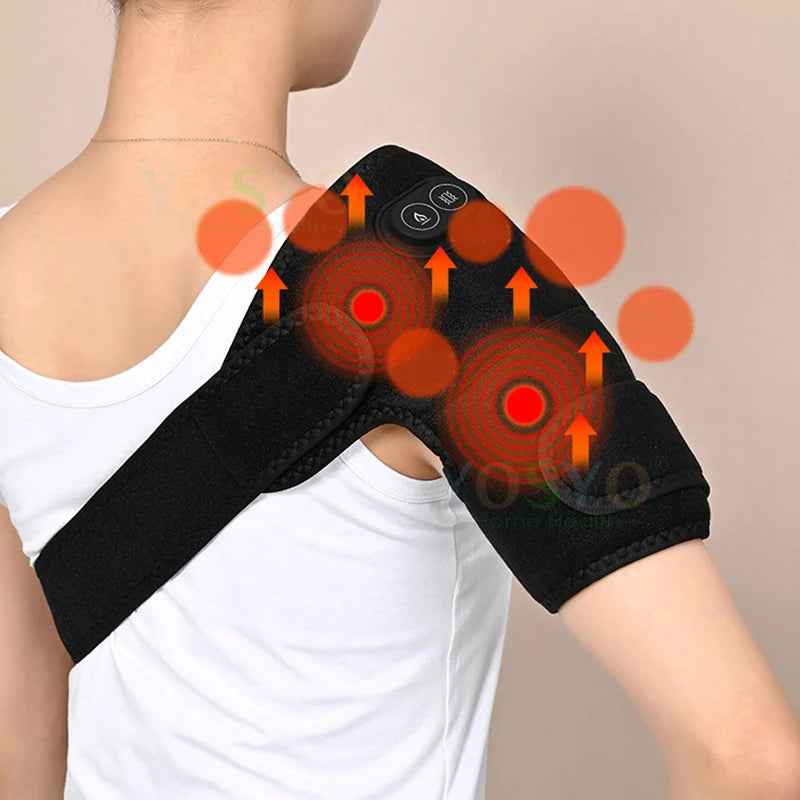 Electric Shoulder Brace Heated Knee Massager