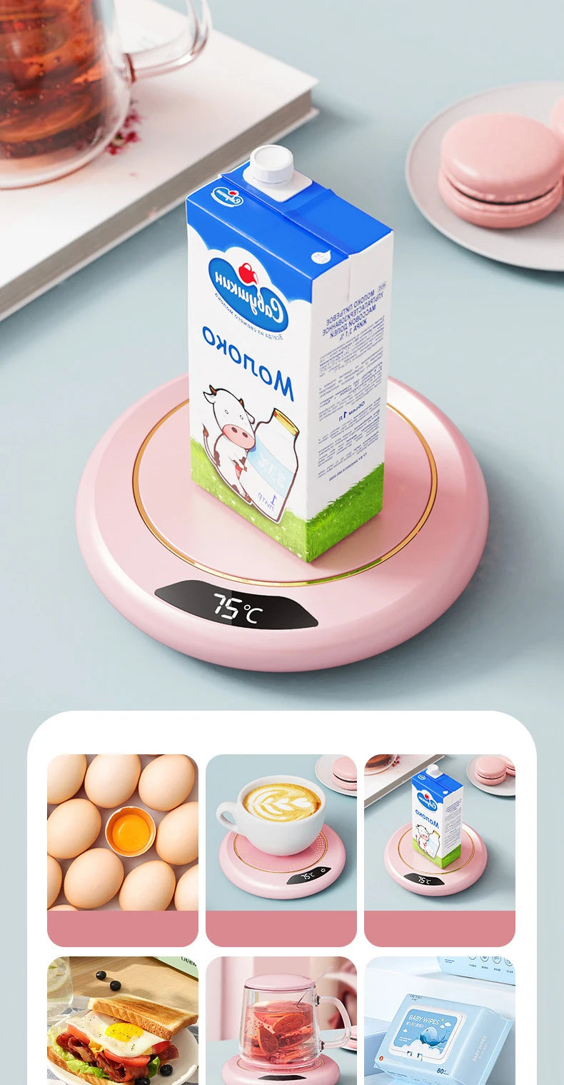 1PC Thermostatic Heating Coaster