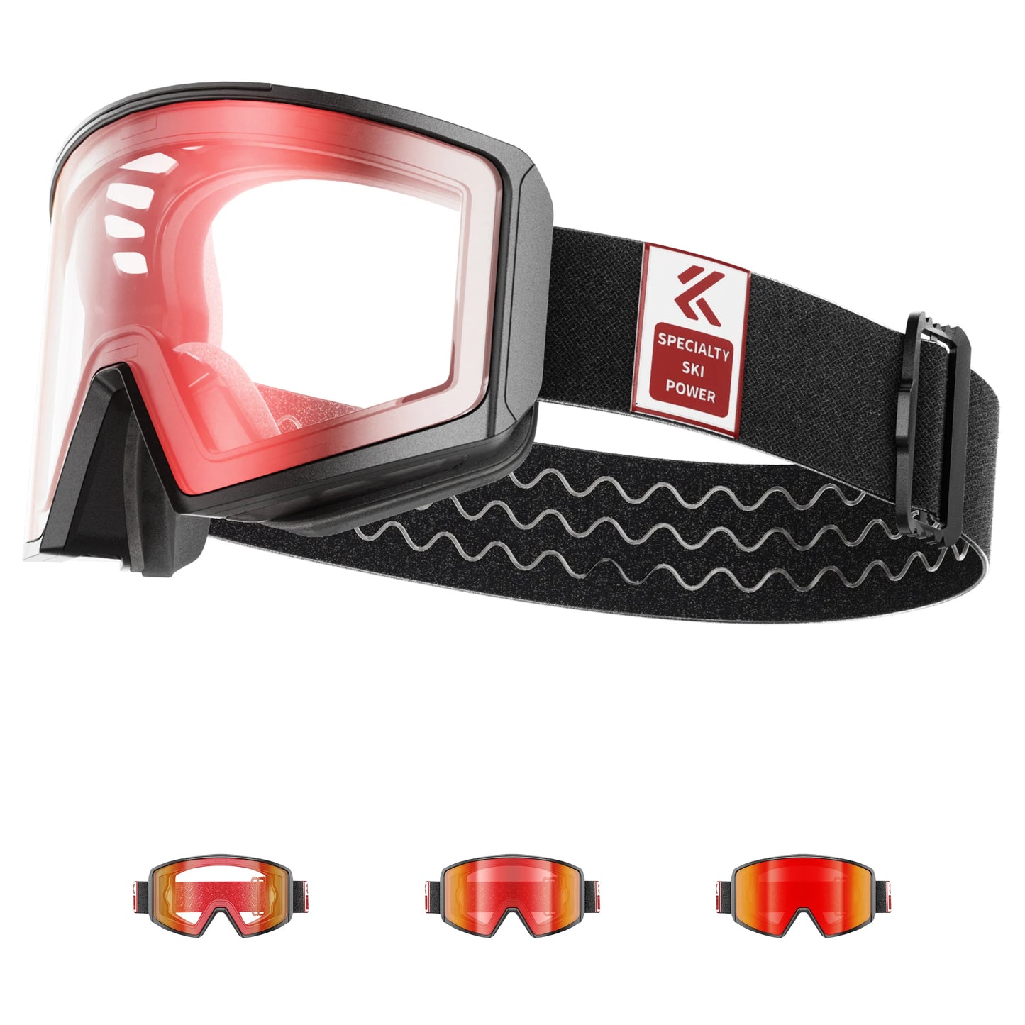 Kapvoe Photochromic Ski Goggles