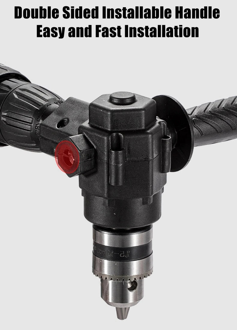 90° Three Jaw Chuck Corner Impact Drill