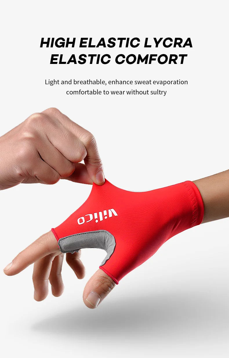 Breaking Wind Cycling Half Finger Gloves