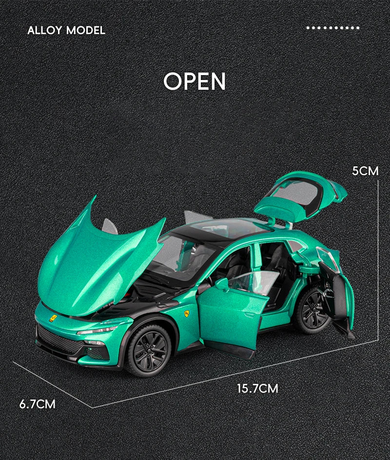 1:32 Purosangues FUV SUV Alloy Sports Car Model