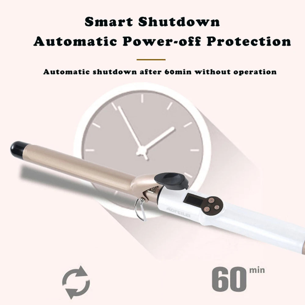 Electric Professional Ceramic Hair Curler