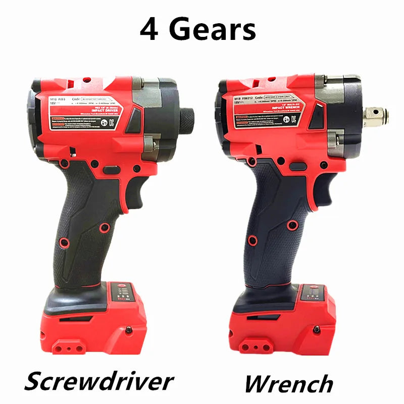 Fit For Milwaukee 18V Battery Electric Screwdriver