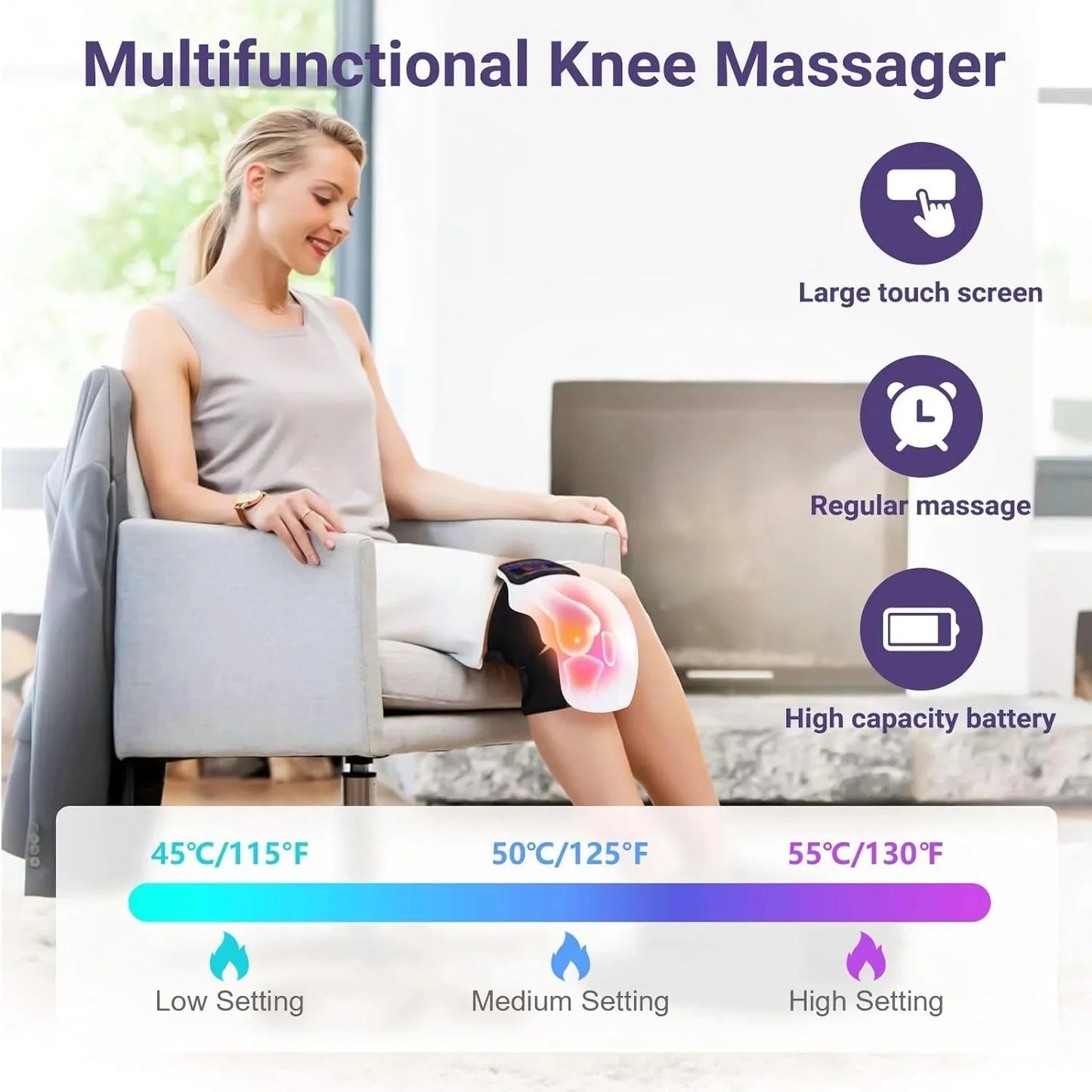Electric Infrared Heating Knee Massager