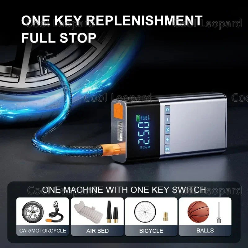 New Car Jump Starter Air Pump Power Bank