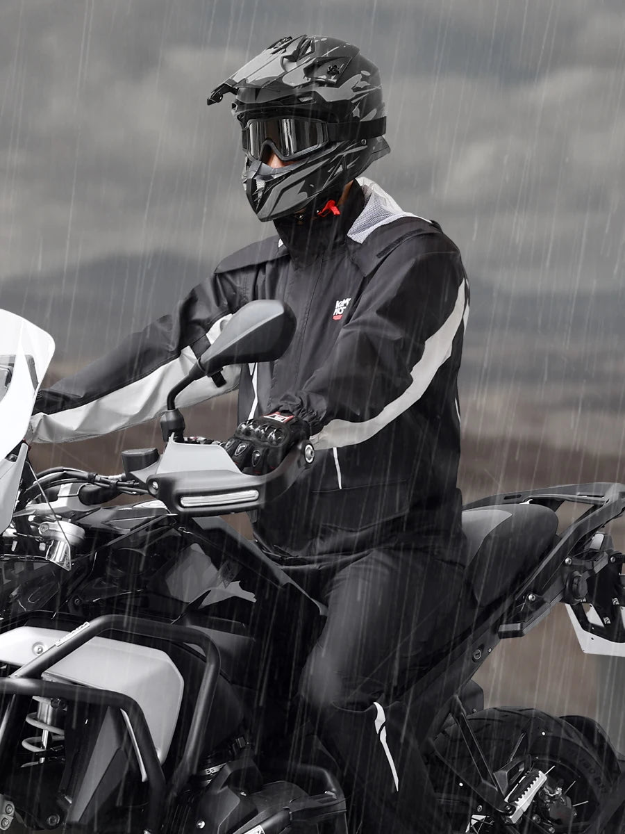 Summer Motorcycle Raincoat Rain Jacket Pants