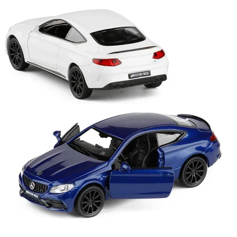 1:36 Mercedes-Benz C63 AMG Coupe Alloy Car Model