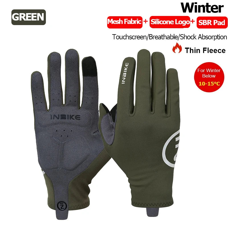 INBIKE 2024 Cycling Gloves Gel Padded
