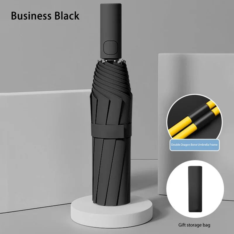 Xiaomi 24 Bone solid color automatic Umbrella