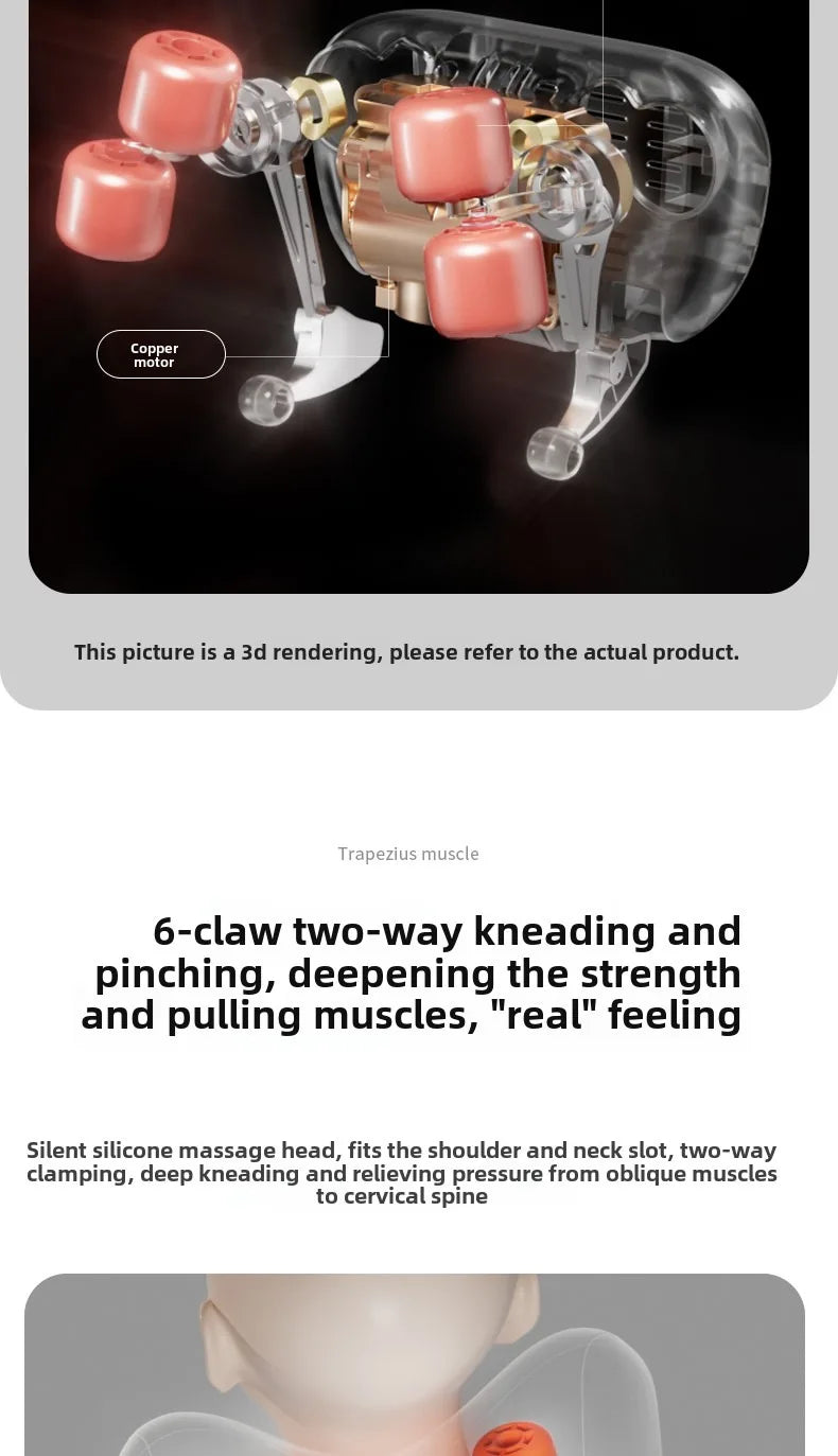 TR40 Electric Massage Pillow