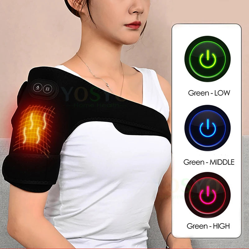 Electric Shoulder Brace Heated Knee Massager