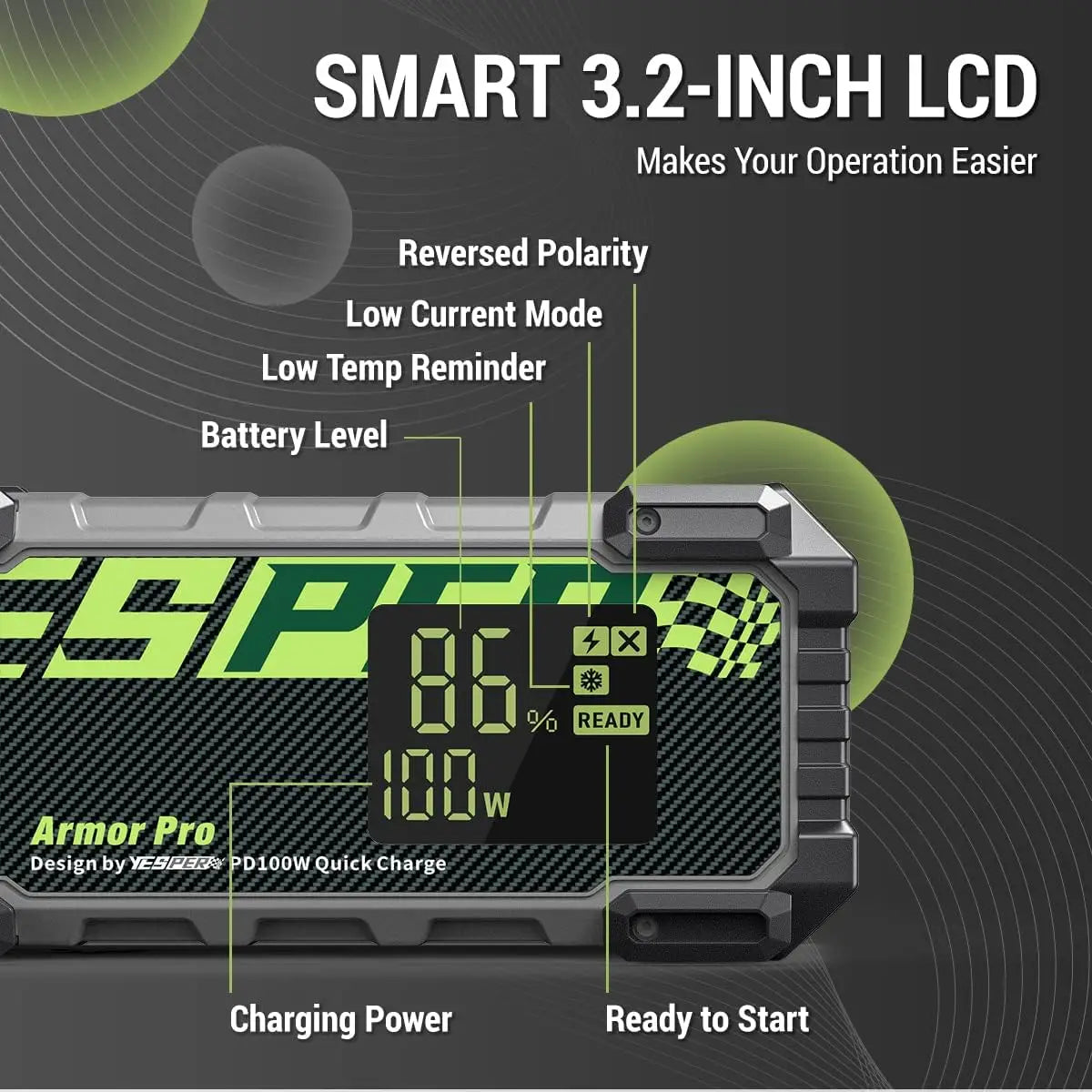 YESPER Car Battery Jump Starter