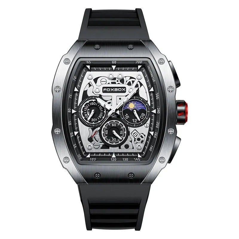 Luxury Mens Watches Business Waterproof Military Quartz Chronograph Wristwatch